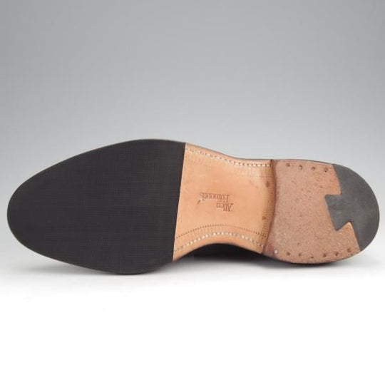 極美品★(米)アレンエドモンズ 8.5E【現行定価18.7万円★コードバン仕様/MacNeil】マクニール/ロングウイング/黒/ALLEN EDMONDS★j914