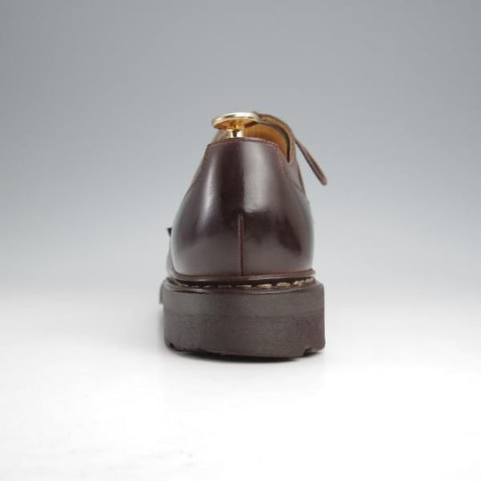 極美品★パラブーツ SIZE 6【定価￥96,800-★リゾルト林氏愛用素材/オイルドヌバック】CHAMBORD/Uチップ/GRINGO/濃茶/Paraboot★j916