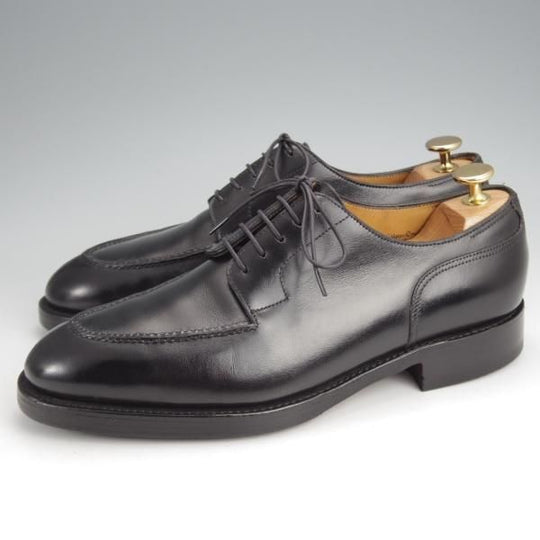 ★ジョンロブ 6E【名作★CHAMBORD/スキンステッチ仕様/8695ラスト】シャンボード/Uチップ/カーフ/黒/メンズ/JOHN LOBB★j917