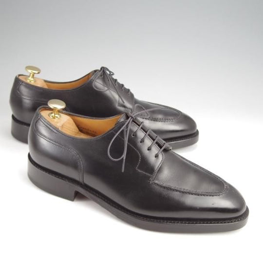 ★ジョンロブ 6E【名作★CHAMBORD/スキンステッチ仕様/8695ラスト】シャンボード/Uチップ/カーフ/黒/メンズ/JOHN LOBB★j917