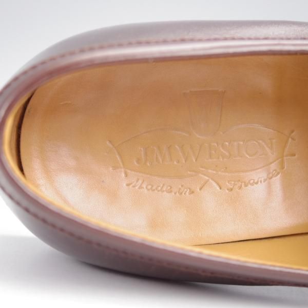 極上★J.M.ウエストン 5D【定価￥137,500-★180/コインローファー】41ラスト/ヴィンテージ/濃茶/Weston/ウェストン★j918
