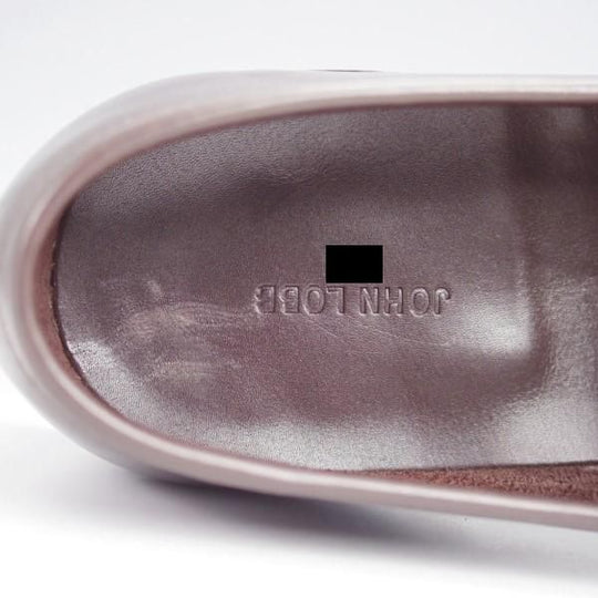 極美品★ジョンロブ 8.5E【オーダー価格27万円程度★WELLS/ウェルズ/ローファー】0215ラスト/スリッポン/濃茶/メンズ/JOHN LOBB★j922