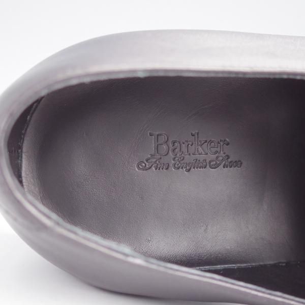 未使用★(英)BARKER/バーカー 8F【現行定価5.5万円程度★ダイナイトソール仕様/プレーントゥ】4437FW/カーフ/黒/メンズ★j925