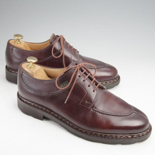 ★パラブーツ SIZE 7【定価￥79,200-★アヴィニョン/AVIGNON】グリフソール/リスレザー/カフェ/CAFE/Uチップ/メンズ/Paraboot★j926