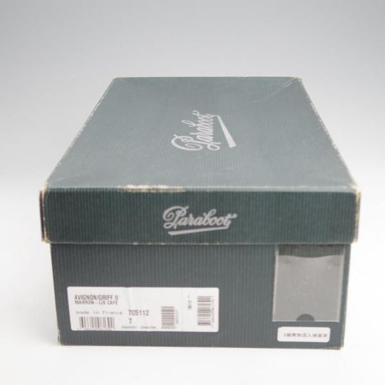 ★パラブーツ SIZE 7【定価￥79,200-★アヴィニョン/AVIGNON】グリフソール/リスレザー/カフェ/CAFE/Uチップ/メンズ/Paraboot★j926