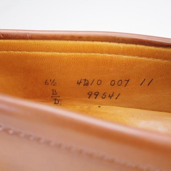 ★オールデン 6.5D【貴重★ラベロ色/コードバン/茶】99541/バンラスト/ヴァンラスト/BEAMS別注/コインローファー/メンズ/ALDEN★j928