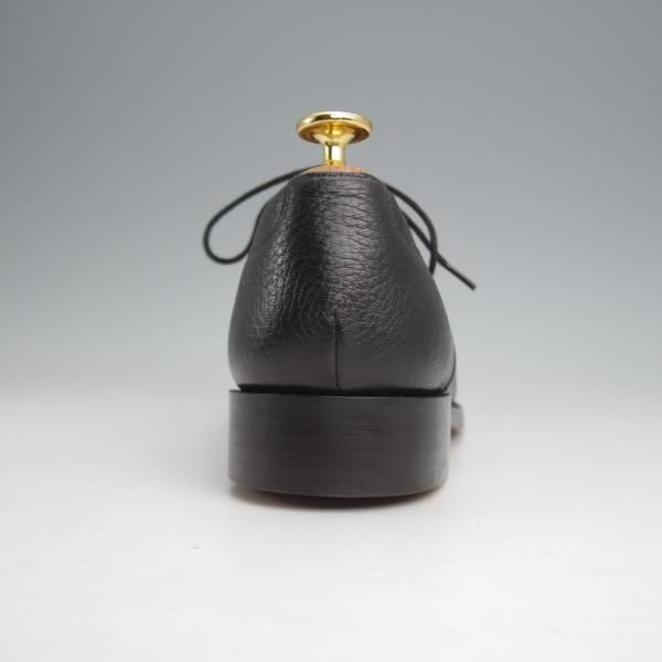 未使用★(英)BARKER/バーカー 5.5D【現行定価5.5万円程度★鹿革/ディアスキン/ストレートチップ】4550DW/黒/メンズ★j929