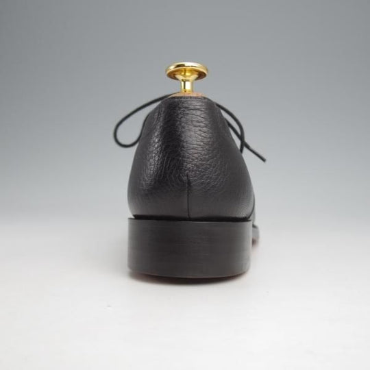 未使用★(英)BARKER/バーカー 5.5D【現行定価5.5万円程度★鹿革/ディアスキン/ストレートチップ】4550DW/黒/メンズ★j929