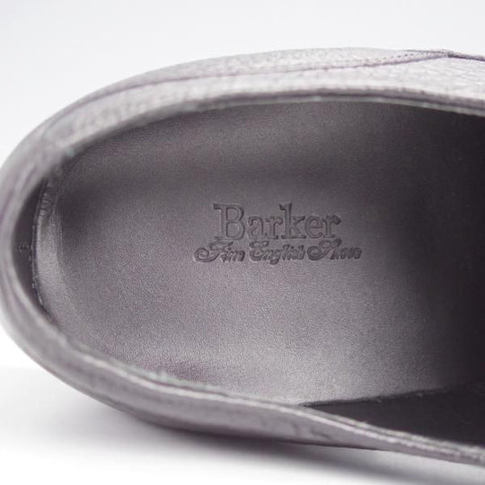 未使用★(英)BARKER/バーカー 5.5D【現行定価5.5万円程度★鹿革/ディアスキン/ストレートチップ】4550DW/黒/メンズ★j929