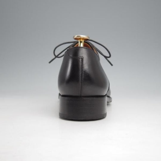 極美品★FUGASHIN/フウガシン SIZE 7【定価￥38,500-★(仏)デュプイ社の撥水レザー(PUMA H)仕様/MINAZUKI】ストレートチップ/黒★j930