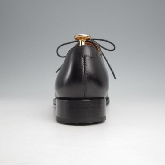 極美品★FUGASHIN/フウガシン SIZE 7【定価￥38,500-★(仏)デュプイ社の撥水レザー(PUMA H)仕様/MINAZUKI】ストレートチップ/黒★j930