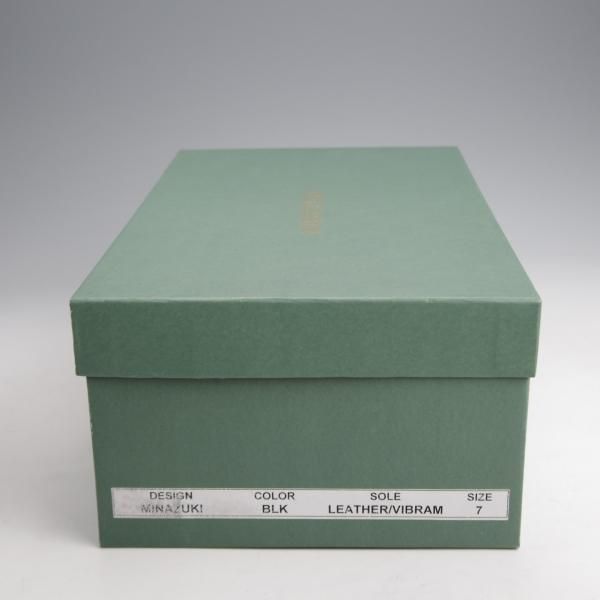 極美品★FUGASHIN/フウガシン SIZE 7【定価￥38,500-★(仏)デュプイ社の撥水レザー(PUMA H)仕様/MINAZUKI】ストレートチップ/黒★j930