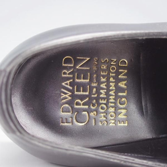 極美品★エドワードグリーン 6D【定価￥204,600-★チェルシー/CHELSEA/202ラスト】ストレートチップ/黒/メンズ/EDWARD GREEN★j932