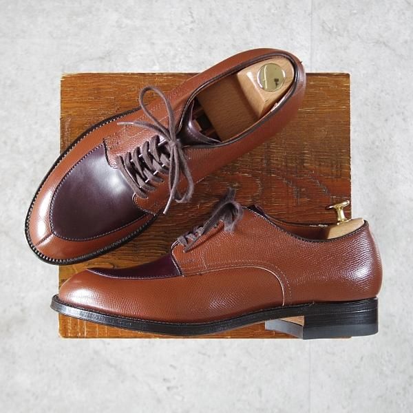 未使用★オールデン 6.5D【貴重★コードバン×アルパインカーフ/BEAMS別注】N6601/モディファイドラスト/Vチップ/ALDEN★j934