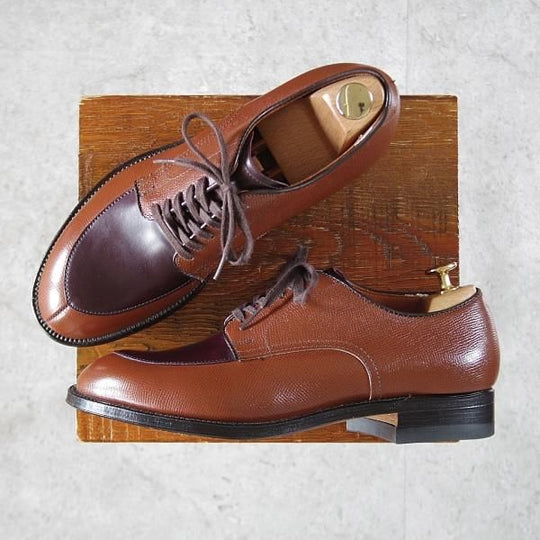 未使用★オールデン 6.5D【貴重★コードバン×アルパインカーフ/BEAMS別注】N6601/モディファイドラスト/Vチップ/ALDEN★j934