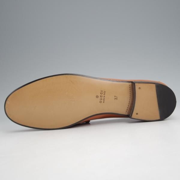ほぼ未使用★(伊)GUCCI/グッチ(レディース) SIZE 37【貴重★1953コレクション/ホースビットローファー】スリッポンパテント★j935