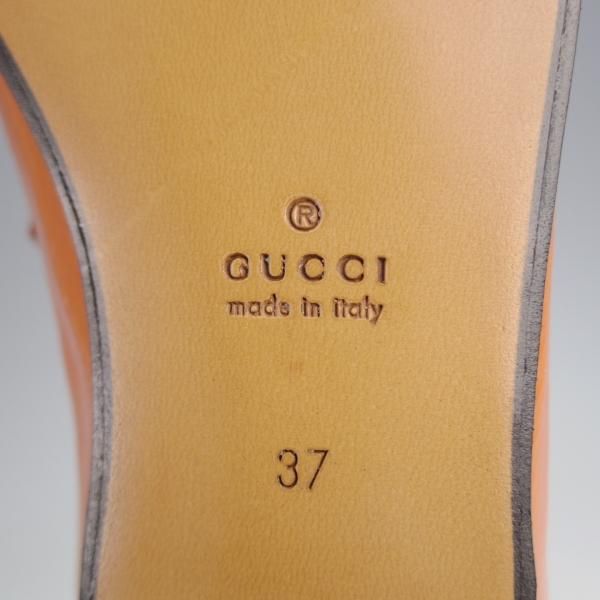 ほぼ未使用★(伊)GUCCI/グッチ(レディース) SIZE 37【貴重★1953コレクション/ホースビットローファー】スリッポンパテント★j935