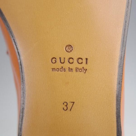 ほぼ未使用★(伊)GUCCI/グッチ(レディース) SIZE 37【貴重★1953コレクション/ホースビットローファー】スリッポンパテント★j935