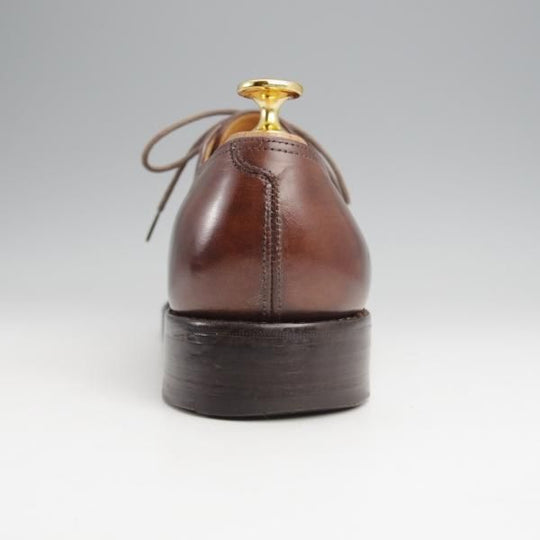 ★ジョンロブ 6E【高額★スキンステッチ仕様/8896ラスト/BORDER】ボーダー/Uチップ/カーフ/濃茶/メンズ/JOHN LOBB★j937