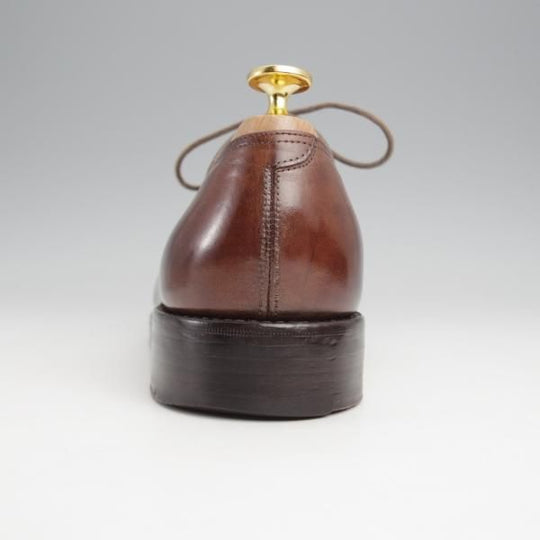 ★ジョンロブ 6E【高額★スキンステッチ仕様/8896ラスト/BORDER】ボーダー/Uチップ/カーフ/濃茶/メンズ/JOHN LOBB★j937