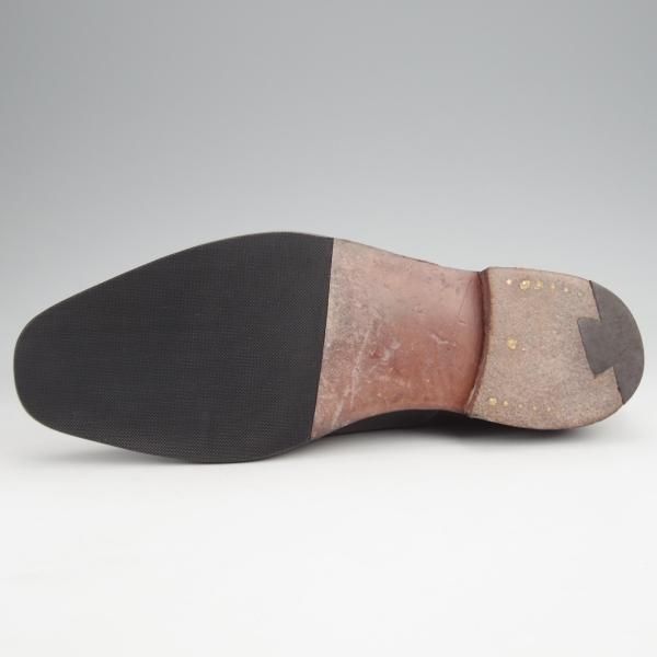 極上★クロケット&ジョーンズ 6E【同系モデル定価￥97,900-★ストレートチップ/DORSET】カーフ/黒/メンズ/Crockett&Jones★j939