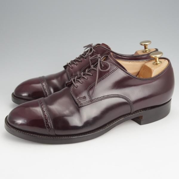 極上★オールデン 8D【定価￥182,600-★コードバン仕様/モディファイドラスト/56201】パンチドキャップトゥ/#8/赤茶/ALDEN★j942