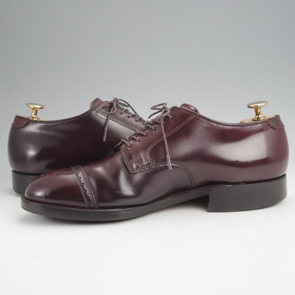 極上★オールデン 8D【定価￥182,600-★コードバン仕様/モディファイドラスト/56201】パンチドキャップトゥ/#8/赤茶/ALDEN★j942