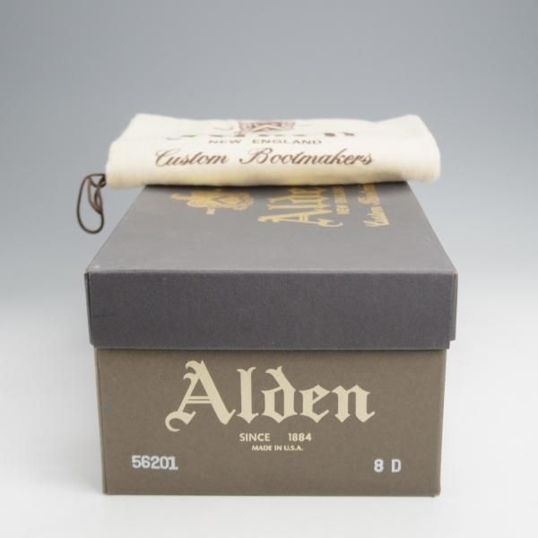 極上★オールデン 8D【定価￥182,600-★コードバン仕様/モディファイドラスト/56201】パンチドキャップトゥ/#8/赤茶/ALDEN★j942