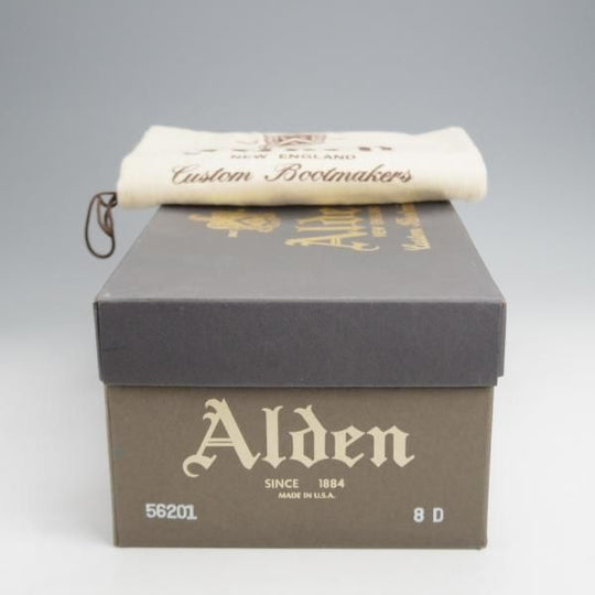 極上★オールデン 8D【定価￥182,600-★コードバン仕様/モディファイドラスト/56201】パンチドキャップトゥ/#8/赤茶/ALDEN★j942