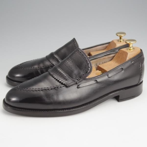 極上★オールデン 8D【現行定価10万円以上★キルトローファー/3219/]ユナイテッドアローズ別注】アバディーンラスト/黒/ALDEN★j943