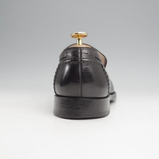 極上★オールデン 8D【現行定価10万円以上★キルトローファー/3219/]ユナイテッドアローズ別注】アバディーンラスト/黒/ALDEN★j943