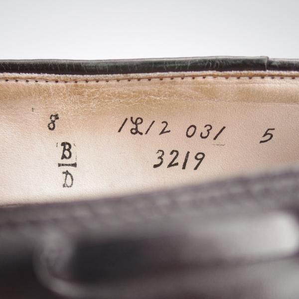 極上★オールデン 8D【現行定価10万円以上★キルトローファー/3219/]ユナイテッドアローズ別注】アバディーンラスト/黒/ALDEN★j943