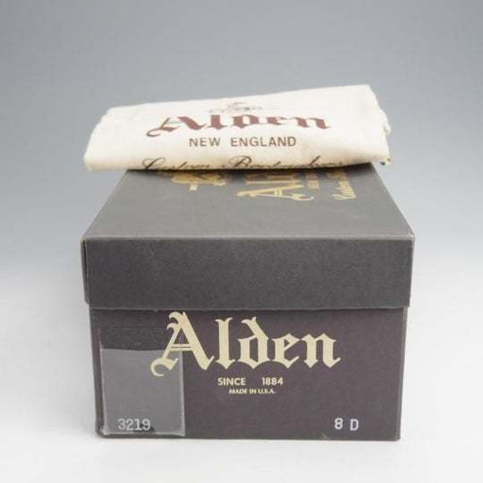 極上★オールデン 8D【現行定価10万円以上★キルトローファー/3219/]ユナイテッドアローズ別注】アバディーンラスト/黒/ALDEN★j943