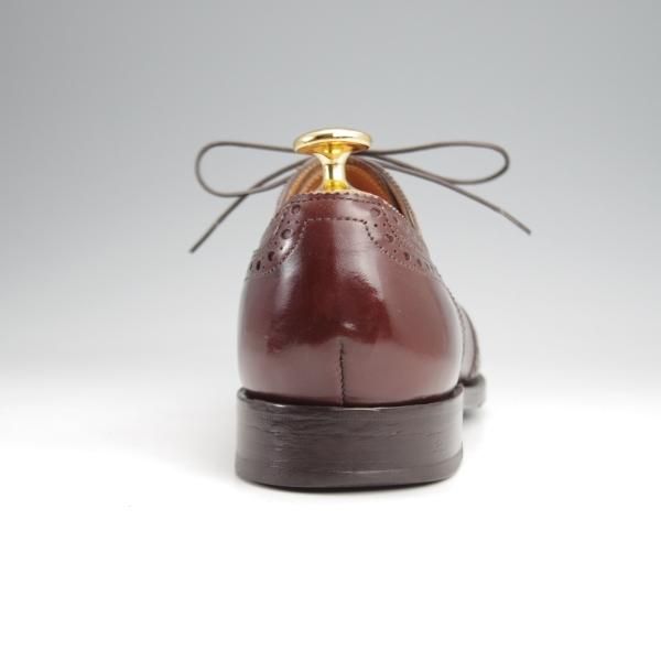 極上★ジョンロブ 5D【貴重★8695ラスト/MASHALL】フルブローグ/カーフ/濃茶/メンズ/JOHN LOBB★j944