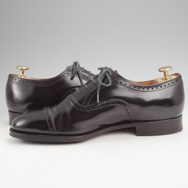 ★チャーチ 65G/UK6.5【旧チャーチ★73ラスト/ブックバインダーカーフ】3都市ロゴ/LEGATE/クォーターブローグ/黒/メンズ/Church'★j947