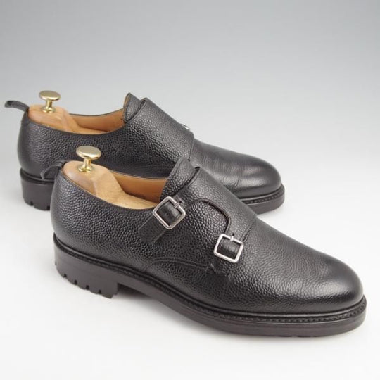 極美品★クロケット&ジョーンズ UK7/US7.5D【貴重★ブラックフリース別注/(米)トムブラウン監修】黒/ブルックスブラザーズ★j949