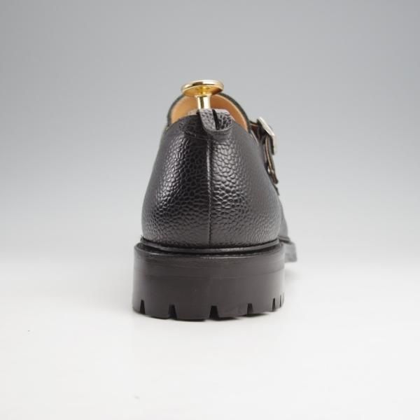 極美品★クロケット&ジョーンズ UK7/US7.5D【貴重★ブラックフリース別注/(米)トムブラウン監修】黒/ブルックスブラザーズ★j949