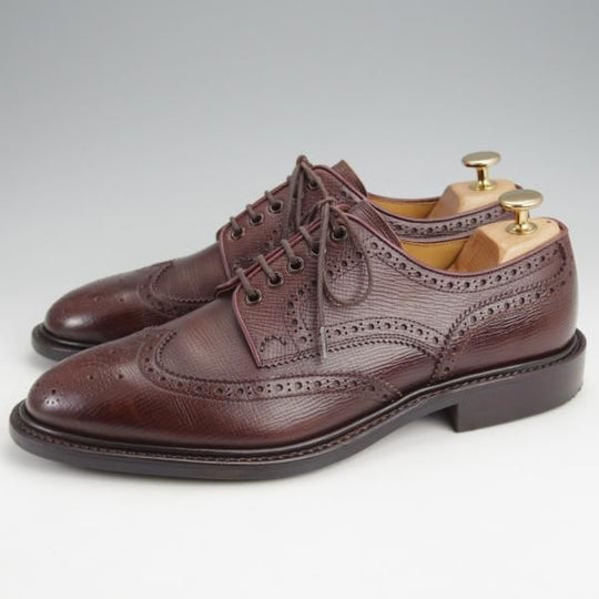 極上★ユニオンインペリアル SIZE 6.5【定価￥57,200-★ダイナイトソール/(仏)アノネイ社のエンボスレザー】SU403/フルブローグ★j954