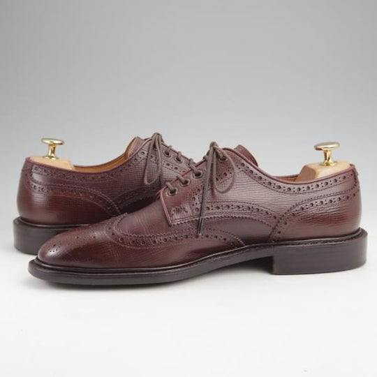 極上★ユニオンインペリアル SIZE 6.5【定価￥57,200-★ダイナイトソール/(仏)アノネイ社のエンボスレザー】SU403/フルブローグ★j954