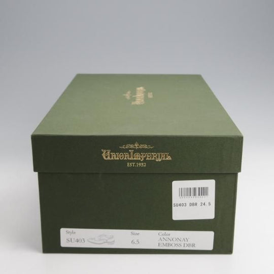極上★ユニオンインペリアル SIZE 6.5【定価￥57,200-★ダイナイトソール/(仏)アノネイ社のエンボスレザー】SU403/フルブローグ★j954