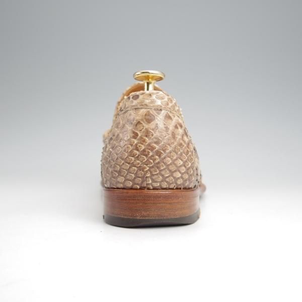 F.LLIジャコメッティ SIZE 41【パイソン革/コインローファー】 | 高級