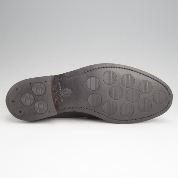 極上★クロケット&ジョーンズ 6E【定価￥99,000-★BOSTON 2/ボストン】CITYソール/376ラスト/コインローファー/黒/Crockett&Jones★j959