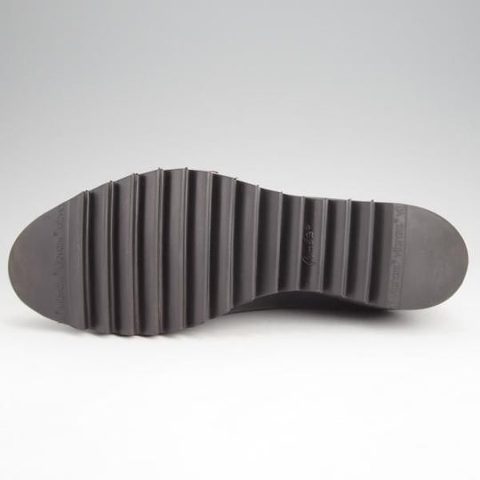 極美品★(伊)F.LLIジャコメッティ SIZE 42【シャークソール仕様★ロングウイング/FG216】Massimo/カーフ/紺/Giacometti★j960