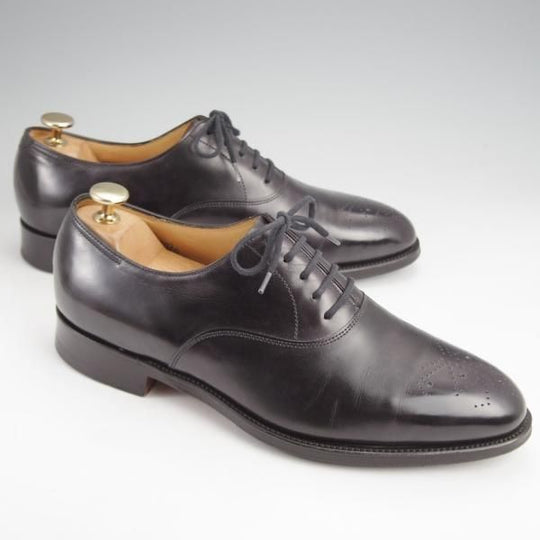 極上★ジョンロブ 6.5E【ミュージアムカーフ仕様★KEATS/8695ラスト】オックスフォードシューズ/黒/メンズ/JOHN LOBB★j961