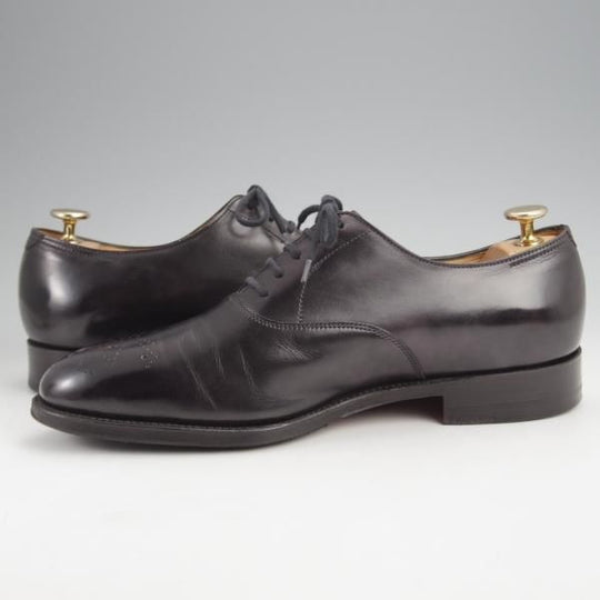 極上★ジョンロブ 6.5E【ミュージアムカーフ仕様★KEATS/8695ラスト】オックスフォードシューズ/黒/メンズ/JOHN LOBB★j961