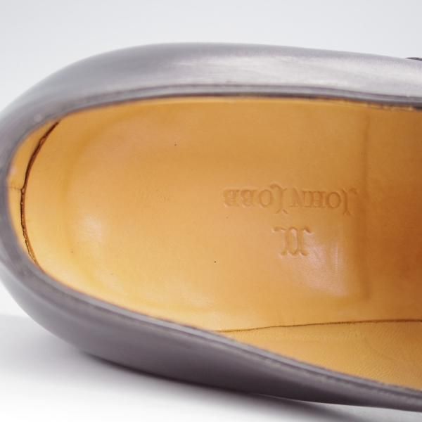 極上★ジョンロブ 6.5E【ミュージアムカーフ仕様★KEATS/8695ラスト】オックスフォードシューズ/黒/メンズ/JOHN LOBB★j961