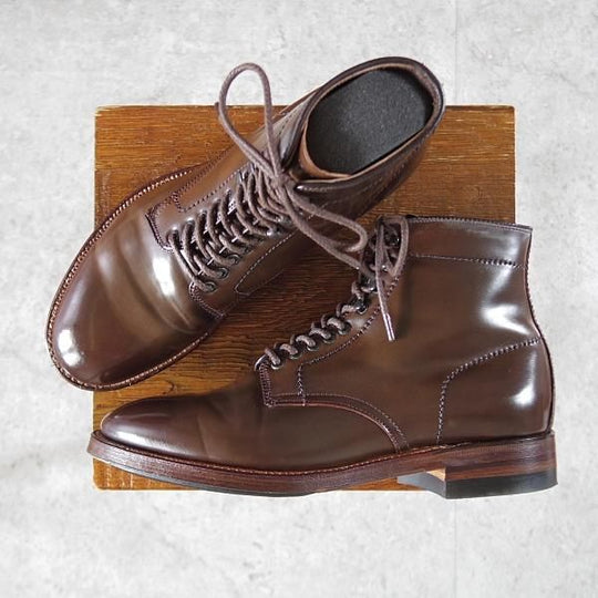 極美品★オールデン 6C【貴重★シガー色/コードバン/45616H】モディファイドラスト/ブーツ/濃茶/メンズ/ALDEN★j962