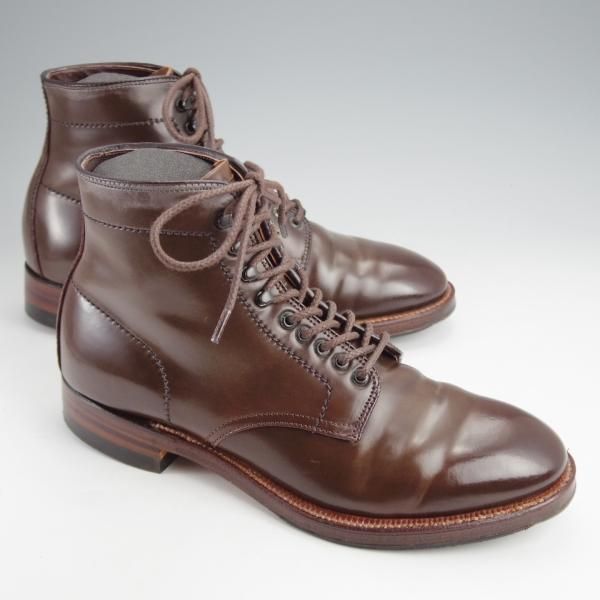 極美品★オールデン 6C【貴重★シガー色/コードバン/45616H】モディファイドラスト/ブーツ/濃茶/メンズ/ALDEN★j962