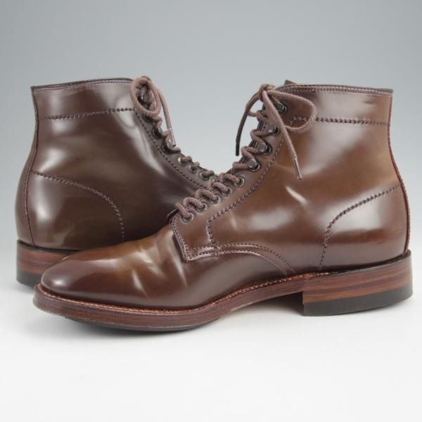 極美品★オールデン 6C【貴重★シガー色/コードバン/45616H】モディファイドラスト/ブーツ/濃茶/メンズ/ALDEN★j962