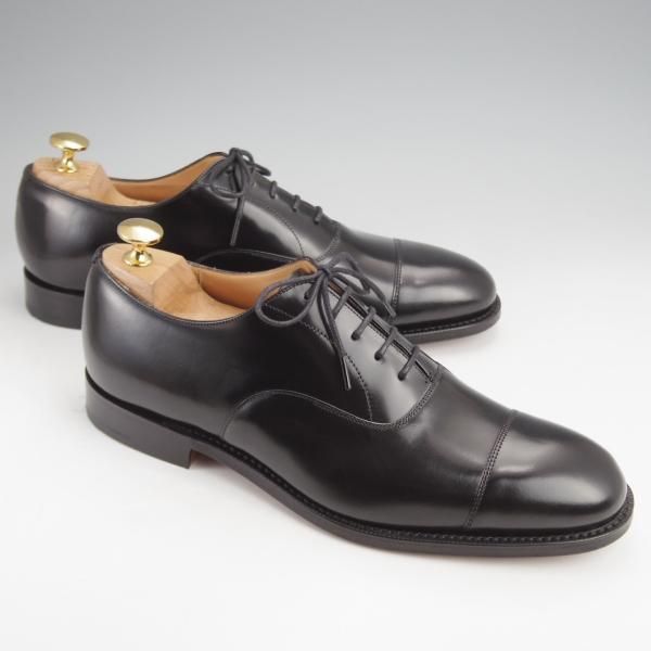 未使用★チャーチ 65F/UK6.5【定価￥176,000-★コンサル/CONSUL】173ラスト/ストレートチップ/黒/メンズ/Church'★j963